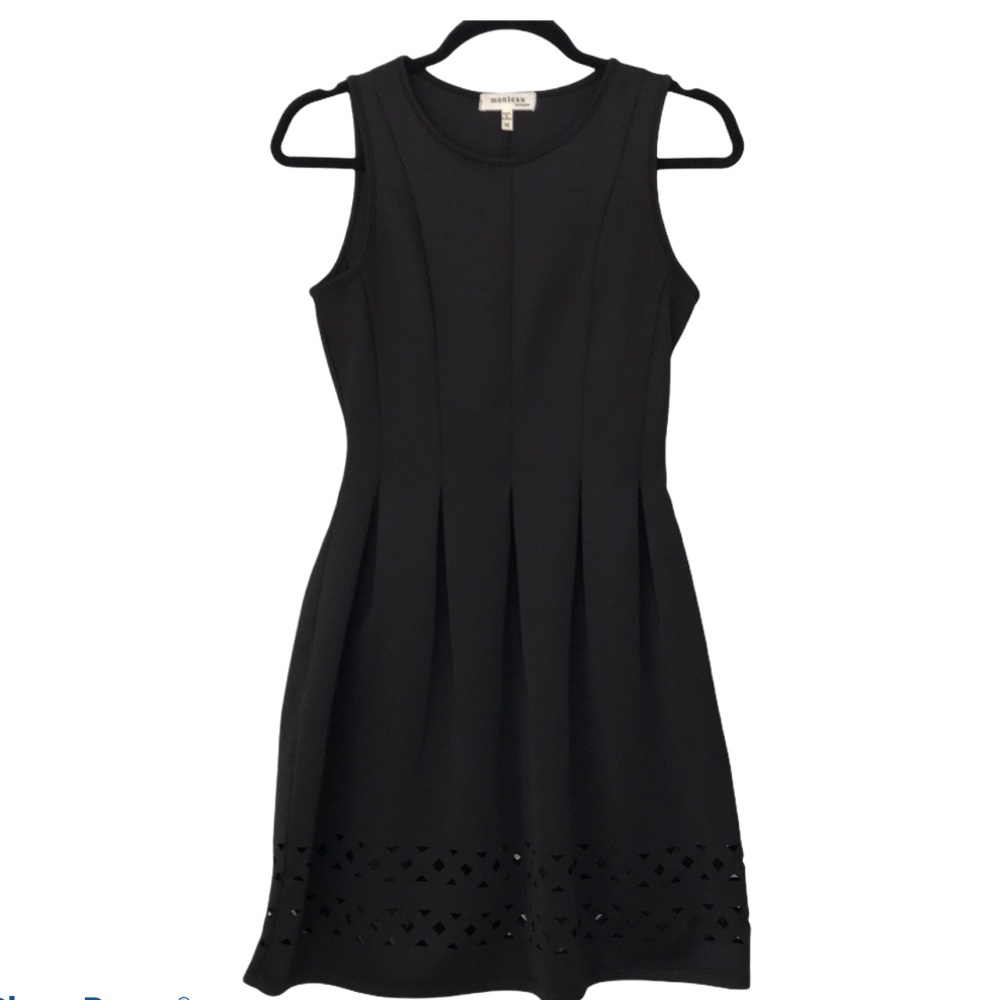 Monteau Black Dress, M